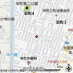 松戸・栄町整骨院周辺の地図