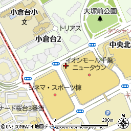 アナヒータストーンズイオンモール千葉ニュータウン店周辺の地図