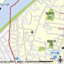 埼玉県三郷市戸ヶ崎3216周辺の地図
