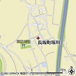 山梨県北杜市長坂町塚川2087周辺の地図