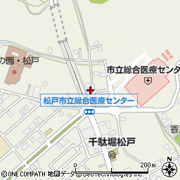 千葉県松戸市千駄堀1113-6周辺の地図