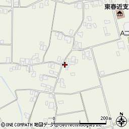 長野県伊那市東春近中殿島3984-1周辺の地図