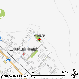 泉蔵院周辺の地図