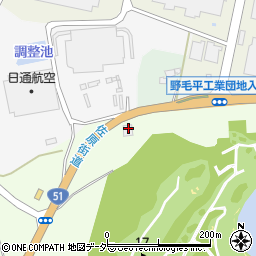 千葉県成田市野毛平916-12周辺の地図