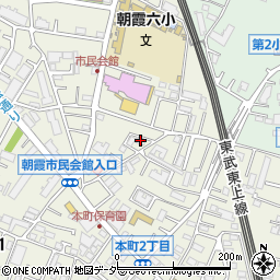 二本松コーポＢ周辺の地図