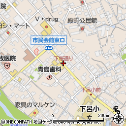 下桜通り周辺の地図