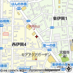 コスモ伊興町ＳＳ周辺の地図