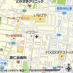 埼玉県三郷市戸ヶ崎2丁目323-5周辺の地図