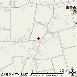 長野県伊那市東春近中殿島2658周辺の地図