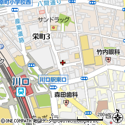 川口金物株式会社周辺の地図