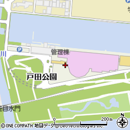 戸田競艇場周辺の地図