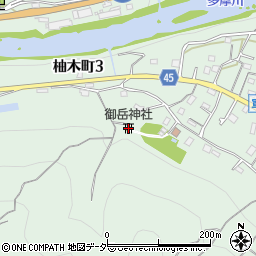 御岳神社周辺の地図