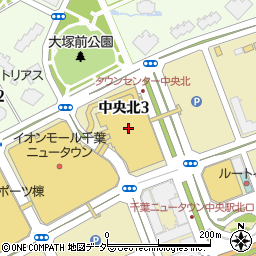 キャンドゥイオン千葉ニュータウン店周辺の地図
