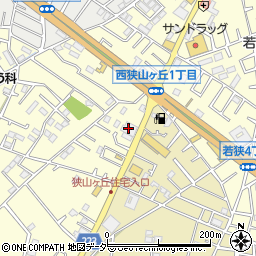 株式会社ヒロ建工　所沢メインオフィス周辺の地図