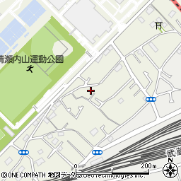 東京都清瀬市下宿3丁目周辺の地図