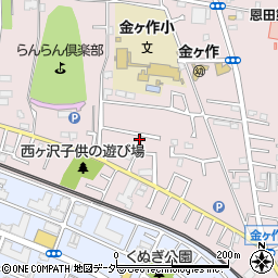 千葉県松戸市金ケ作313-11周辺の地図