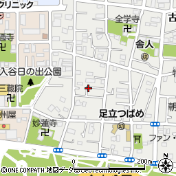東京都足立区古千谷本町1丁目11周辺の地図