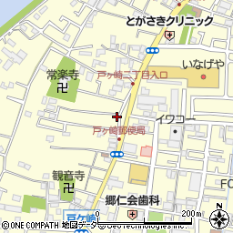 埼玉県三郷市戸ヶ崎2188周辺の地図