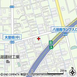 豊田自動車整備周辺の地図