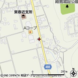 長野県伊那市東春近中殿島2791周辺の地図
