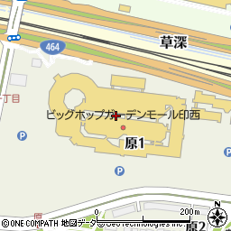 ロピア印西BIGHOP店 ザ ビフテキ周辺の地図