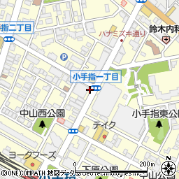 埼玉県所沢市小手指町1丁目周辺の地図