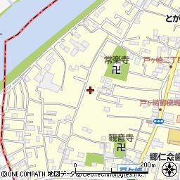 埼玉県三郷市戸ヶ崎3229周辺の地図