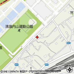 東京都清瀬市下宿3丁目1364周辺の地図