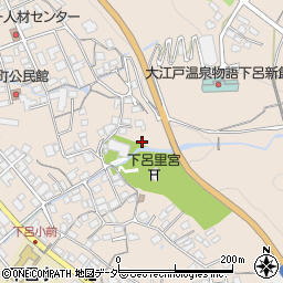 岐阜県下呂市森周辺の地図