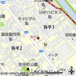 埼玉県川口市弥平3丁目7周辺の地図