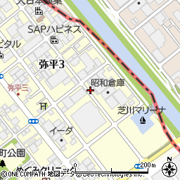 埼玉県川口市弥平3丁目周辺の地図