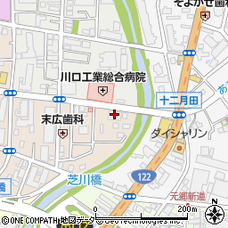 埼玉トヨタ　川口店周辺の地図