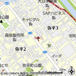 佐藤ウエス店周辺の地図