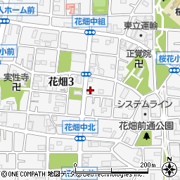 オートバンク足立竹の塚店周辺の地図