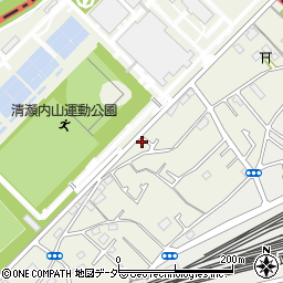 東京都清瀬市下宿3丁目1366-9周辺の地図
