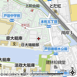 コスモ戸田公園グレイスフォルム周辺の地図