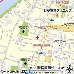 埼玉県三郷市戸ヶ崎2197周辺の地図