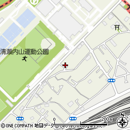 東京都清瀬市下宿3丁目1366-6周辺の地図