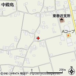 長野県伊那市東春近中殿島2746周辺の地図