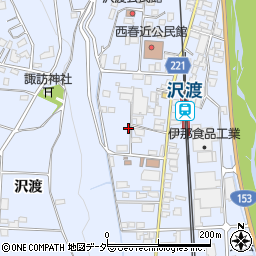 長野県伊那市西春近5216周辺の地図