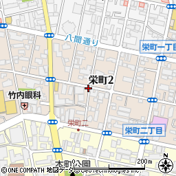埼玉県川口市栄町周辺の地図