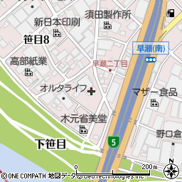 株式会社新曽紙工周辺の地図