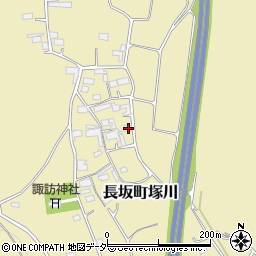 山梨県北杜市長坂町塚川2105周辺の地図