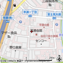 株式会社東都春陽堂　流通センター周辺の地図