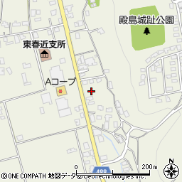 長野県伊那市東春近中殿島2816周辺の地図