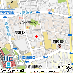 カラオケ館 川口店周辺の地図