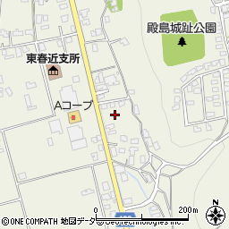 長野県伊那市東春近中殿島2820周辺の地図