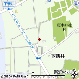 埼玉県所沢市下新井1369周辺の地図