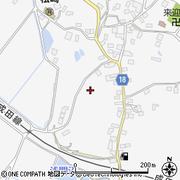 千葉県成田市松崎2064-1周辺の地図