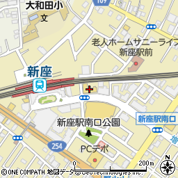 ジョナサン 新座駅前店周辺の地図